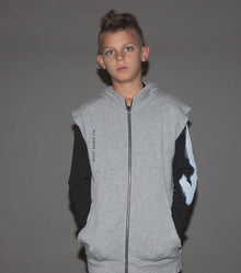 Kid | Minimal Vest | Heather Grey