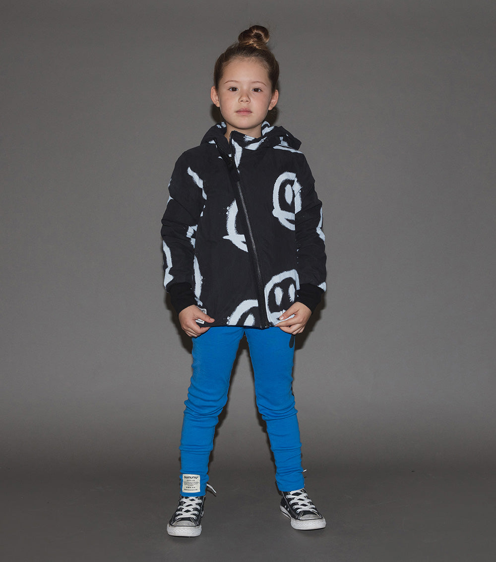Kid | Sprayed Smiles Down Jacket | Black