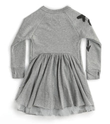 Kid | Total Elements Kangaroo Dress | Heather Grey