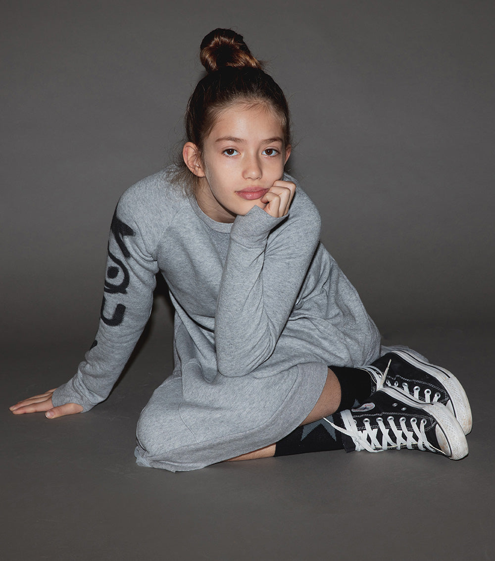 Kid | Total Elements Kangaroo Dress | Black