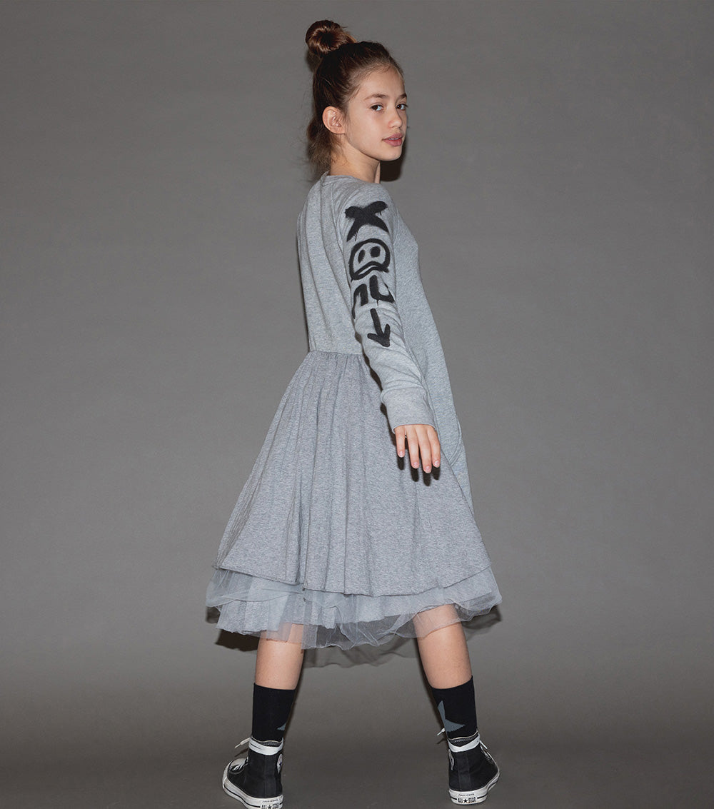 Kid | Total Elements Kangaroo Dress | Black