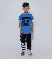 Kid | Handle W/Care T-Shirt | Black