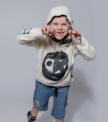 Kid | The Warrior Hoodie | Natural
