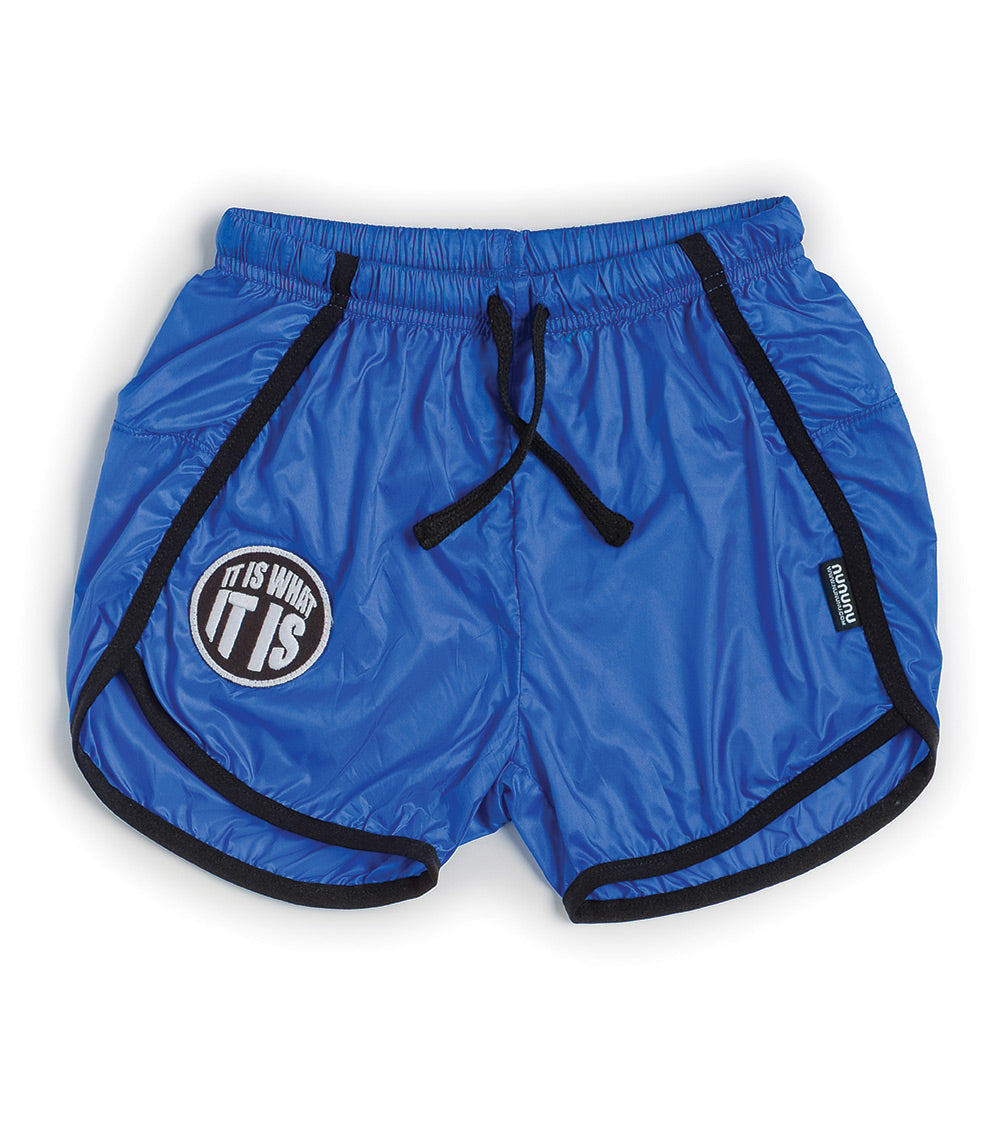 Kid | Nylon Gym Shorts | Blue