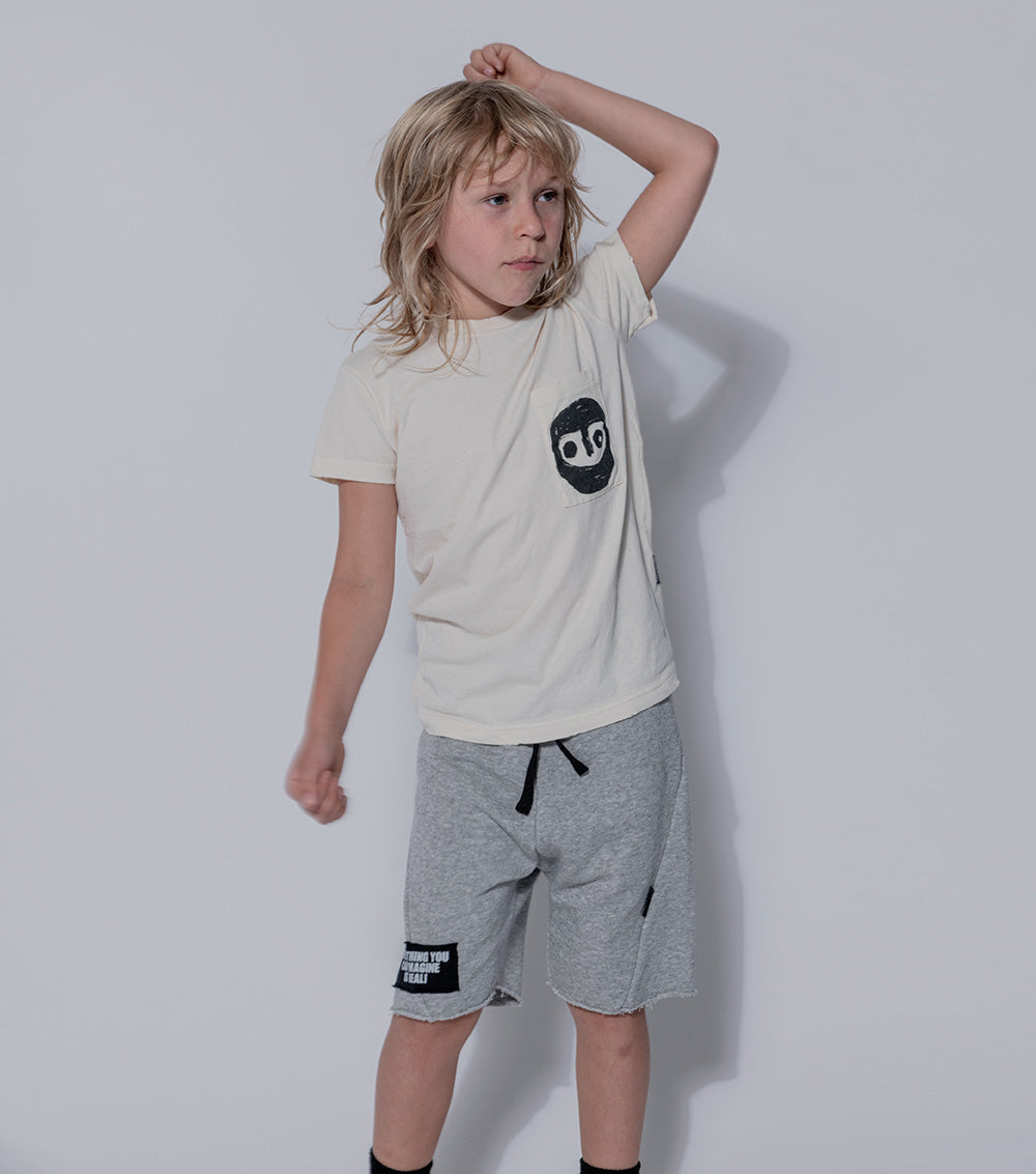 Kid | Imagination Sweatshorts | Heather Grey