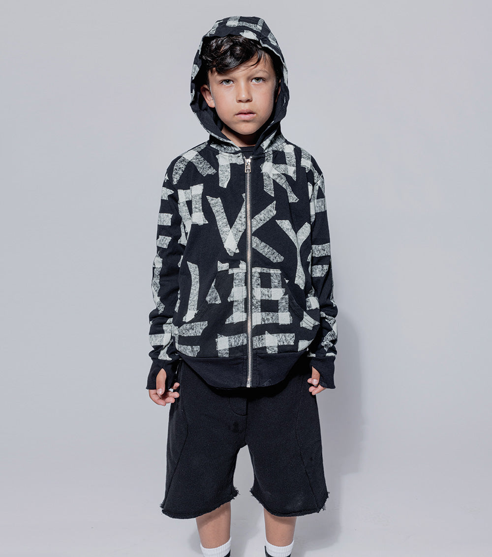 Kid | Solid Sweatshorts | Black