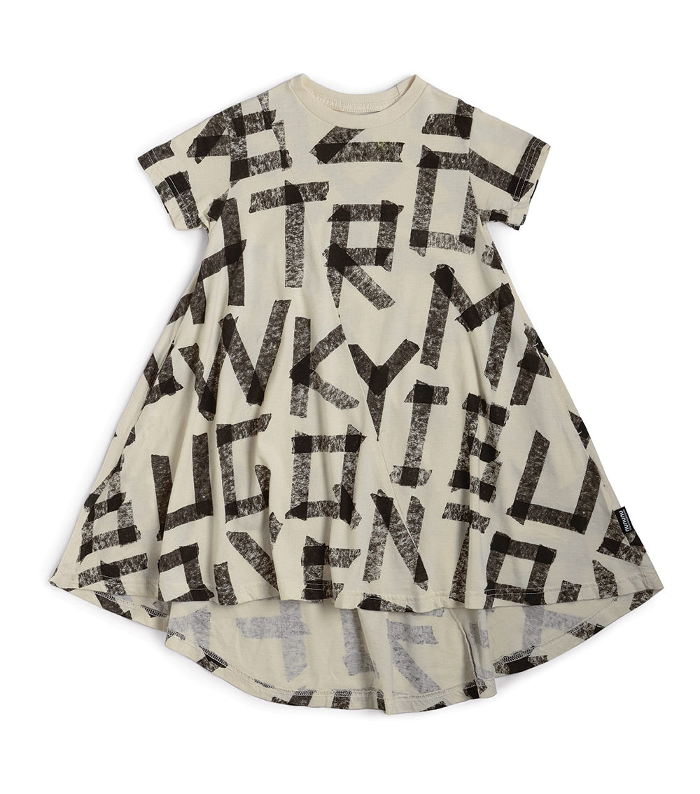 Kid | 360 Masking Tape Dress | Natural