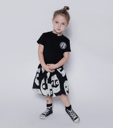 Kid | Voile Warriors Skirt | White