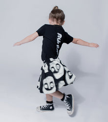Kid | Voile Warriors Skirt | Black