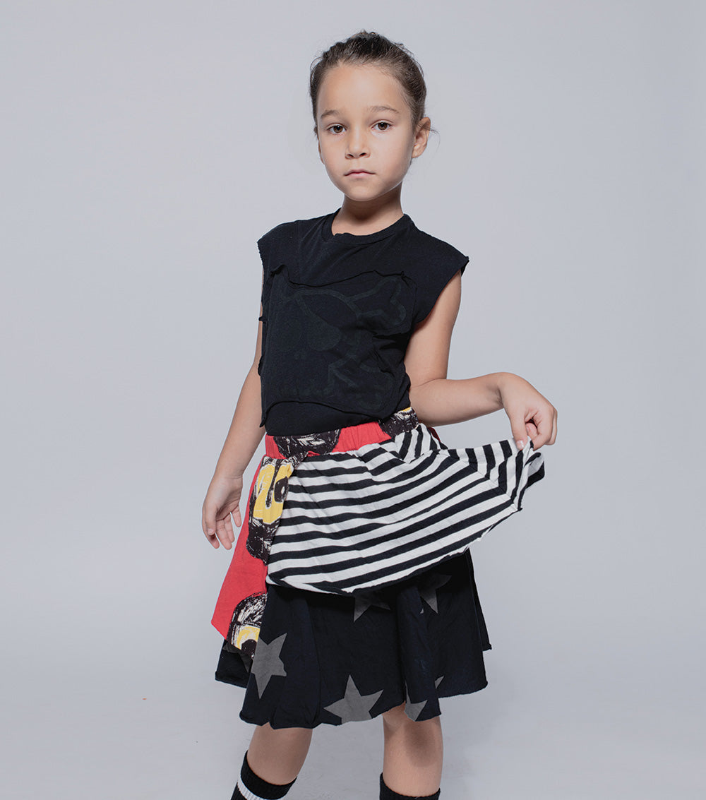 Kid | Layered Summer Skirt | Mix