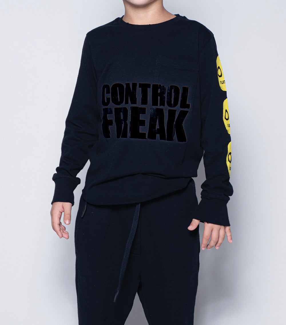 Kid | Control Freak Shirt | Black