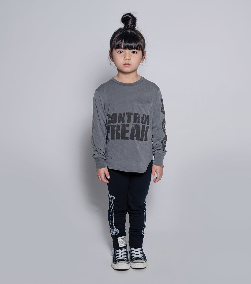 Kid | Control Freak Shirt | Vintage Grey