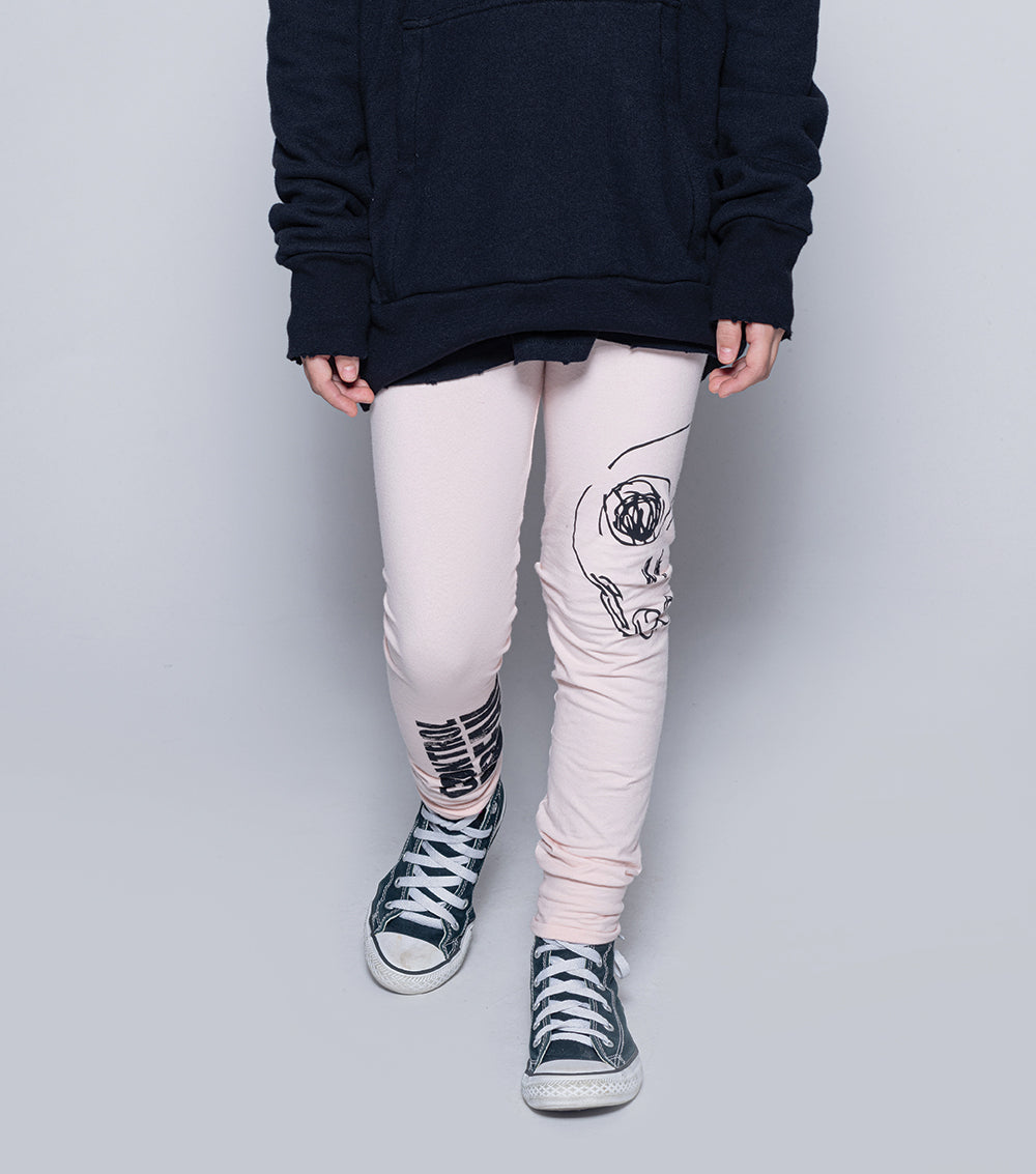 Kid | Total Fw21 Leggings | Powder Pink