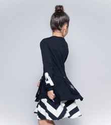 Kid | Mash Up Layered Dress | Yellow