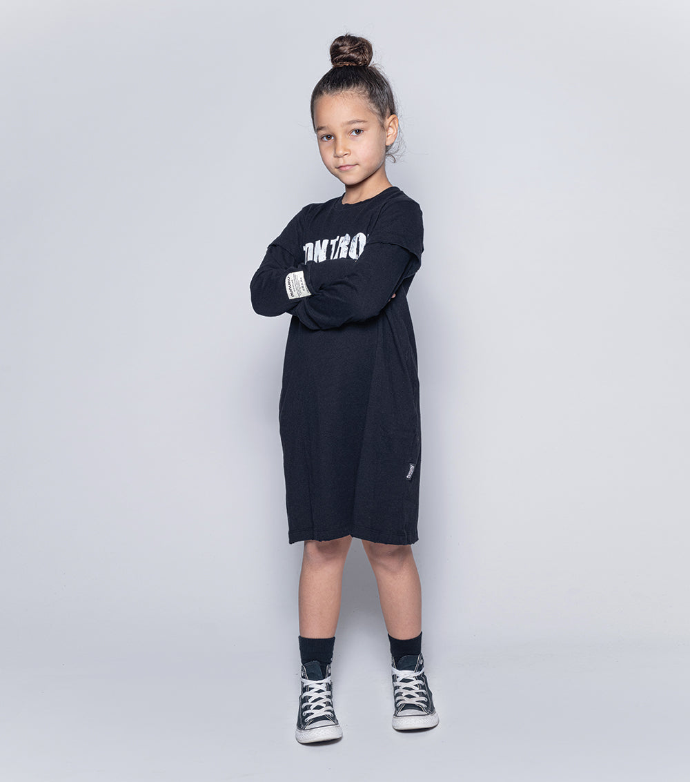 Kid | Towfer Control Freak A Dress | Vintage Grey