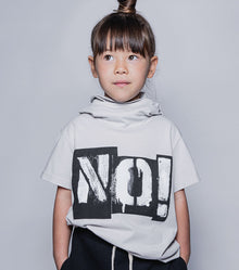 Kid | No! Ninja T-Shirt | Light Grey