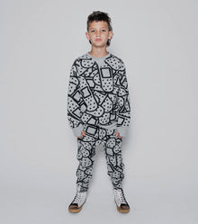 Kid | Bandaid Sweatshirt | Heather Grey