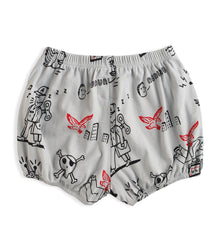 Kid | En Route Yoga Shorts | Ice Grey