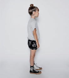 Kid | En Route Yoga Shorts | Ice Grey
