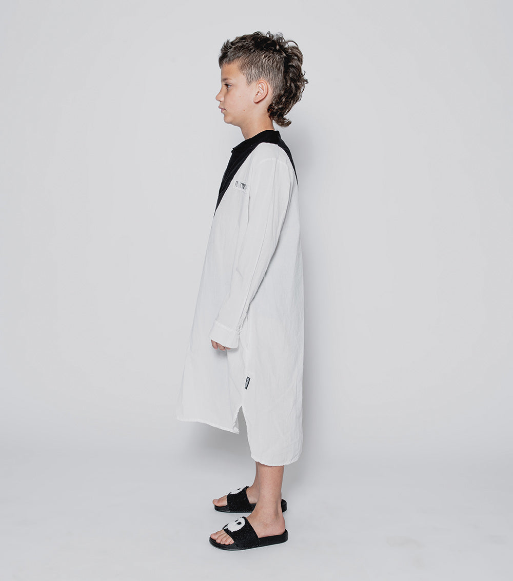 Kid | Duo Kaftan | Black x White