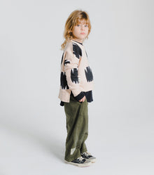 Kid | Roar Box Sweatshirt | Nude