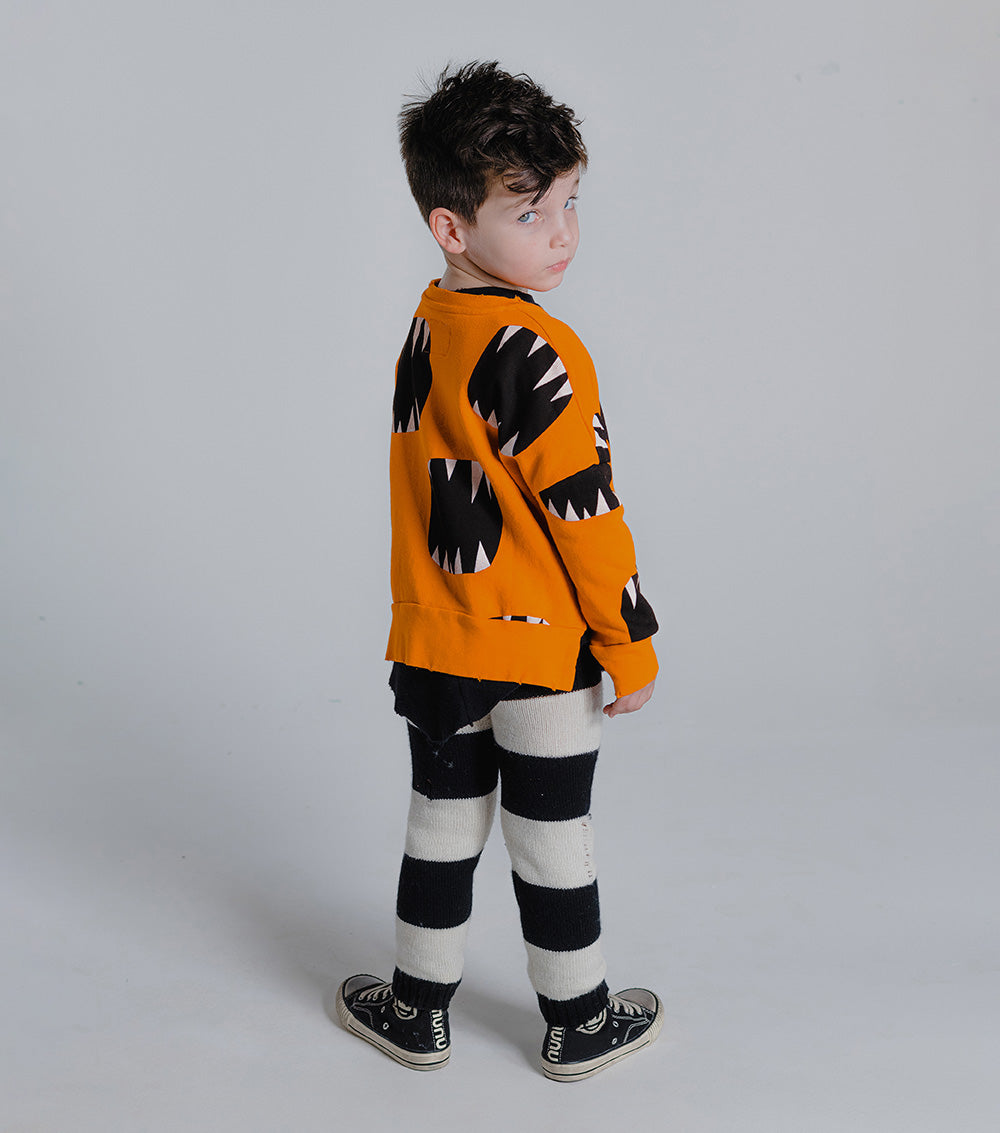 Kid | Roar Box Sweatshirt | Orange