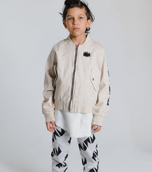 Kid | Woven Bomber Jacket | Natural
