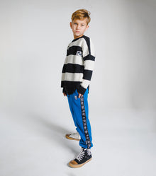 Kid | Side Elements Sweatpants | Blue