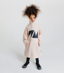 Kid | Nu Hooded Dress | Nude
