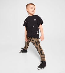 Kid | Abc Light Baggy Pants | Brown