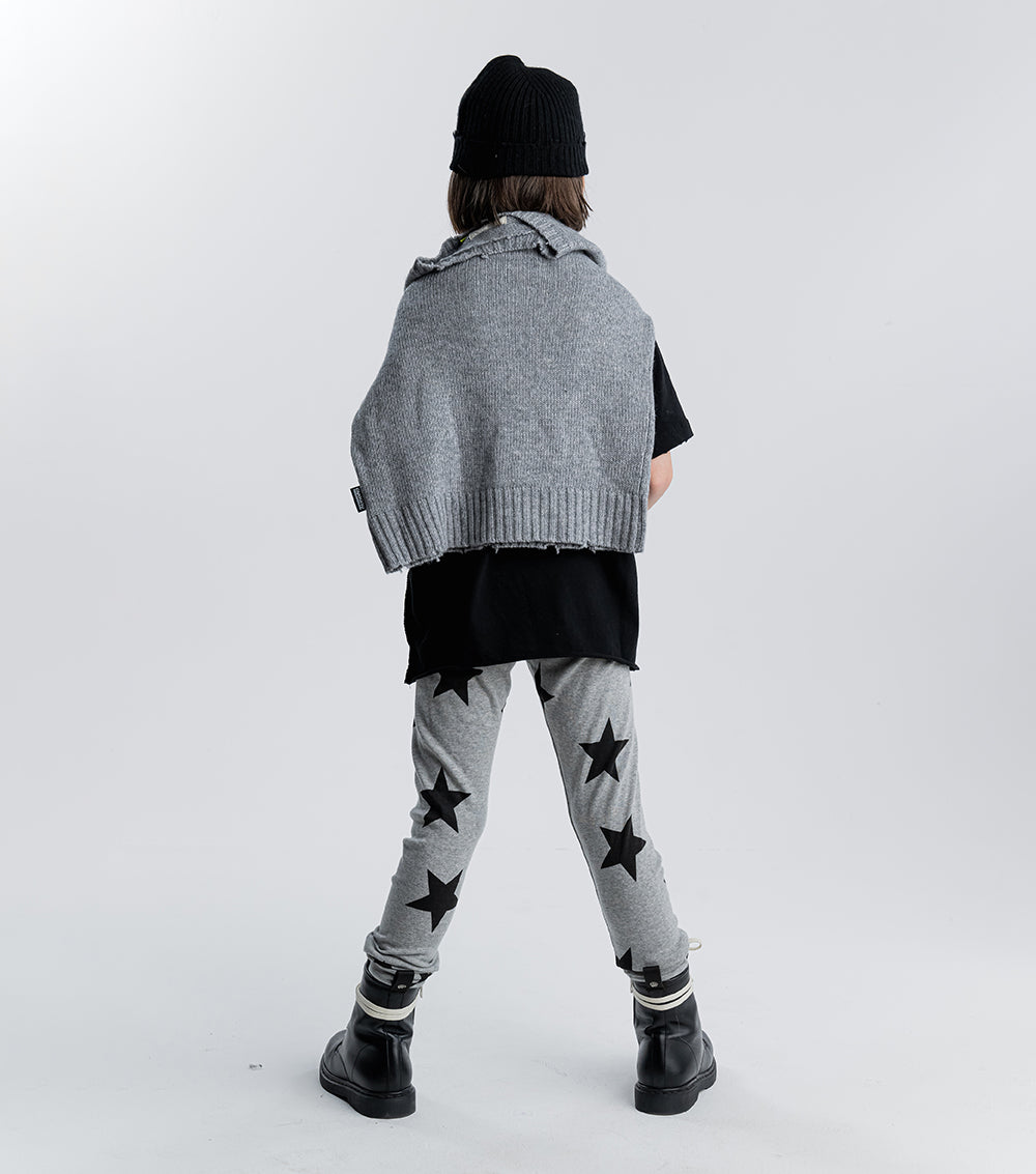 Kid | Frayed Knit | Heather Grey