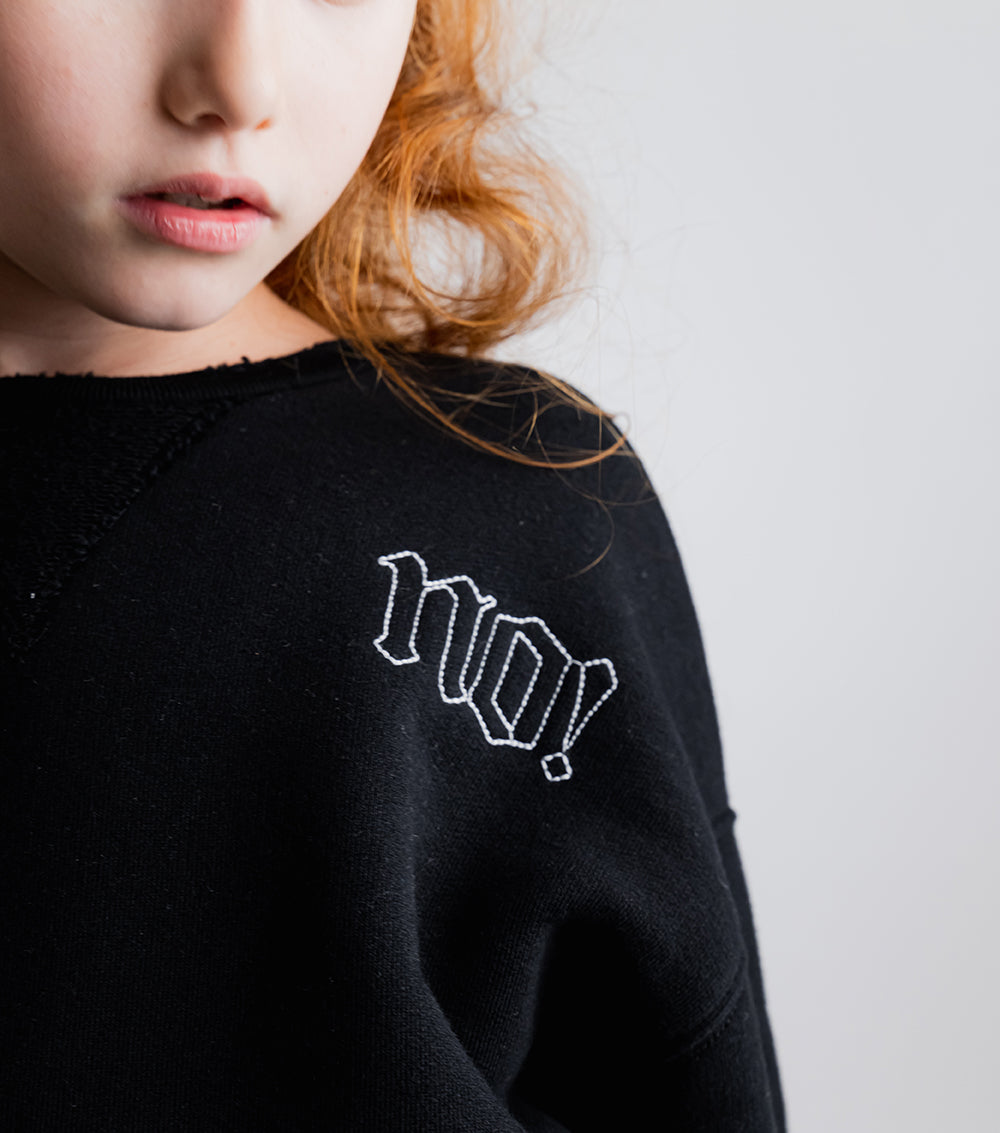 Kid | All Inked Heavy Sweatshirt | Black