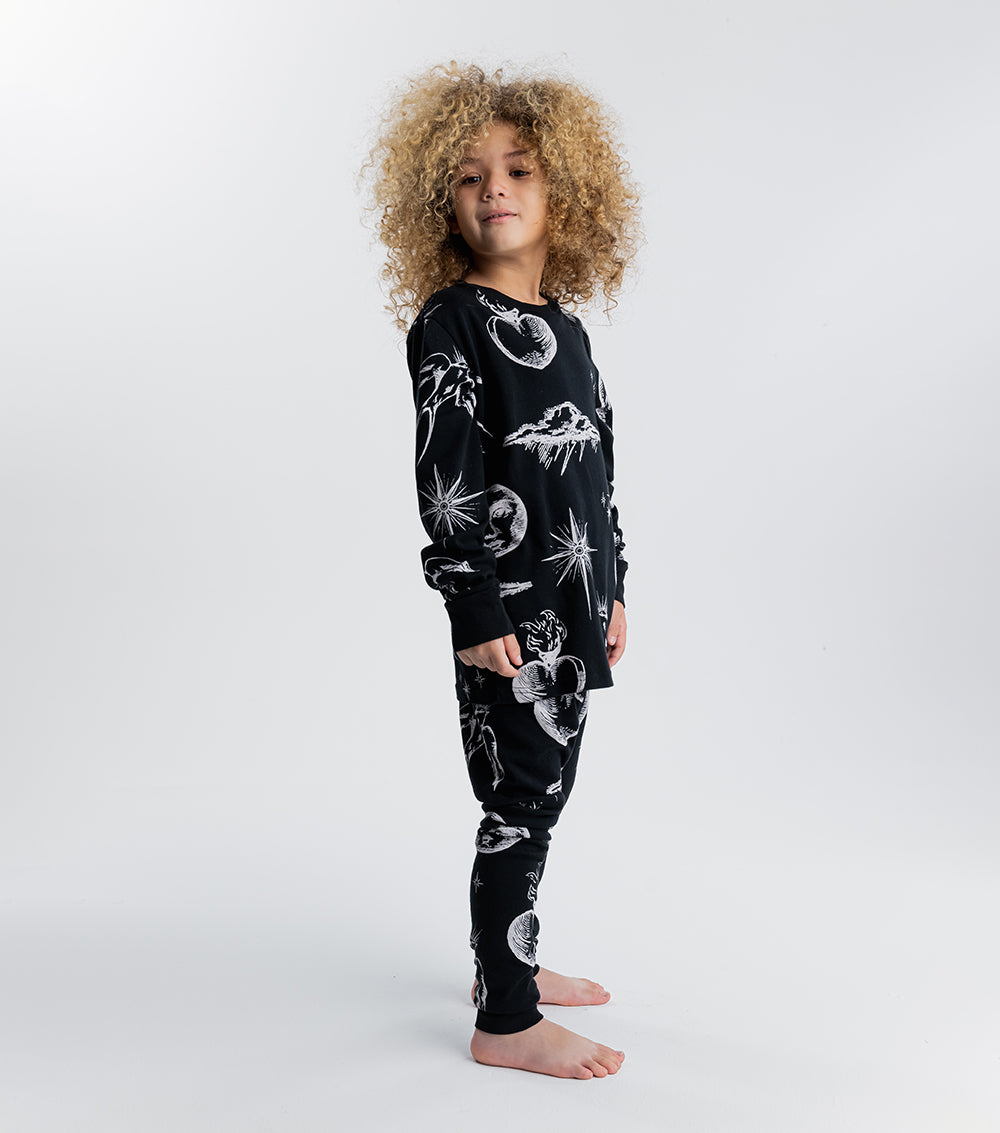 Kid | All Inked Loungewear | Black