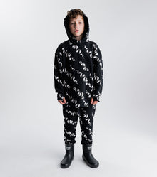 Kid | Stripey Snakes Baggy Pants | Black