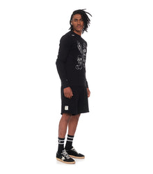 Men | Multi Skull Shirt | Black