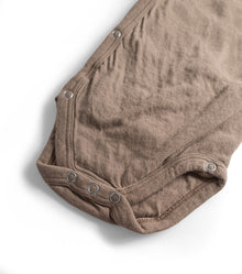 Newborn | Soft Envelope Onesie | Earth Brown