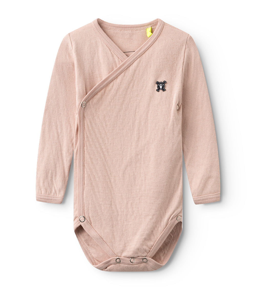 Newborn | Soft Envelope Onesie | Powder Pink
