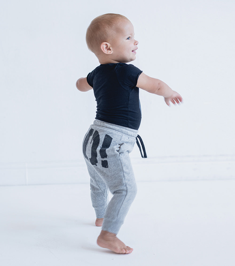 Newborn | No! Sweatpants | Black