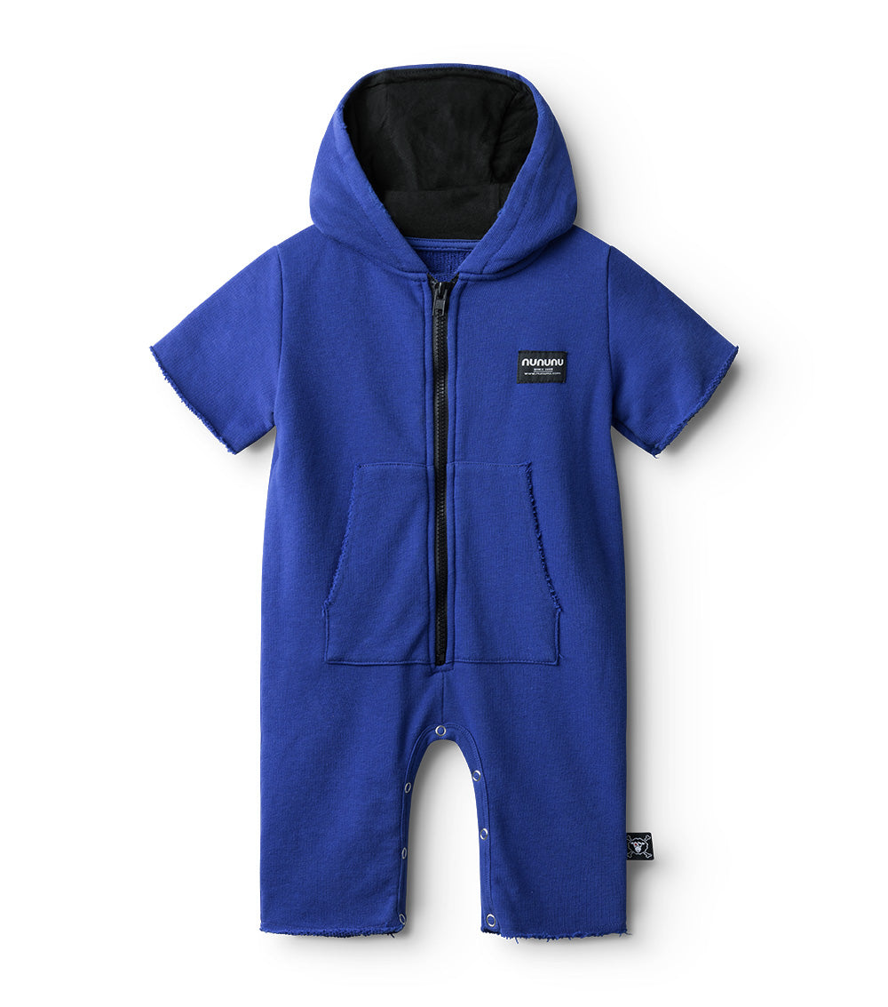 Newborn | Hooded Overall | Blue