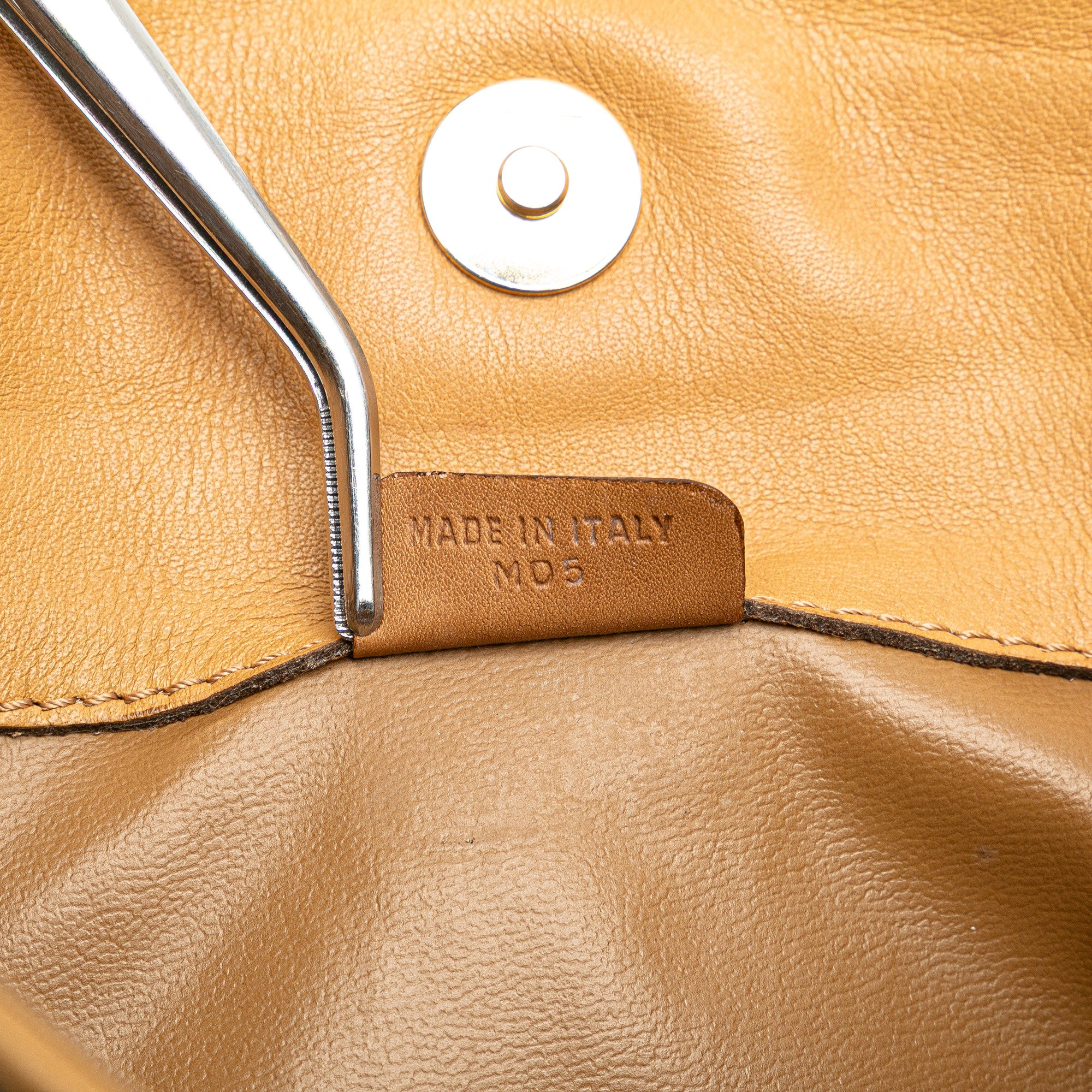 Celine | Pre-Owned Macadam Coated Canvas Clutch - II | Brown