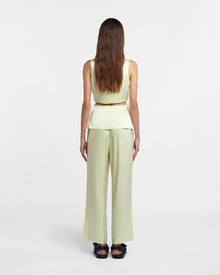 Womens | Odessa Slip Satin Pants | Lumen