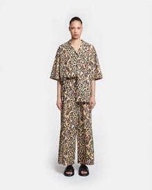 Katnis Printed Cotton-Voile Shirt | Leopard