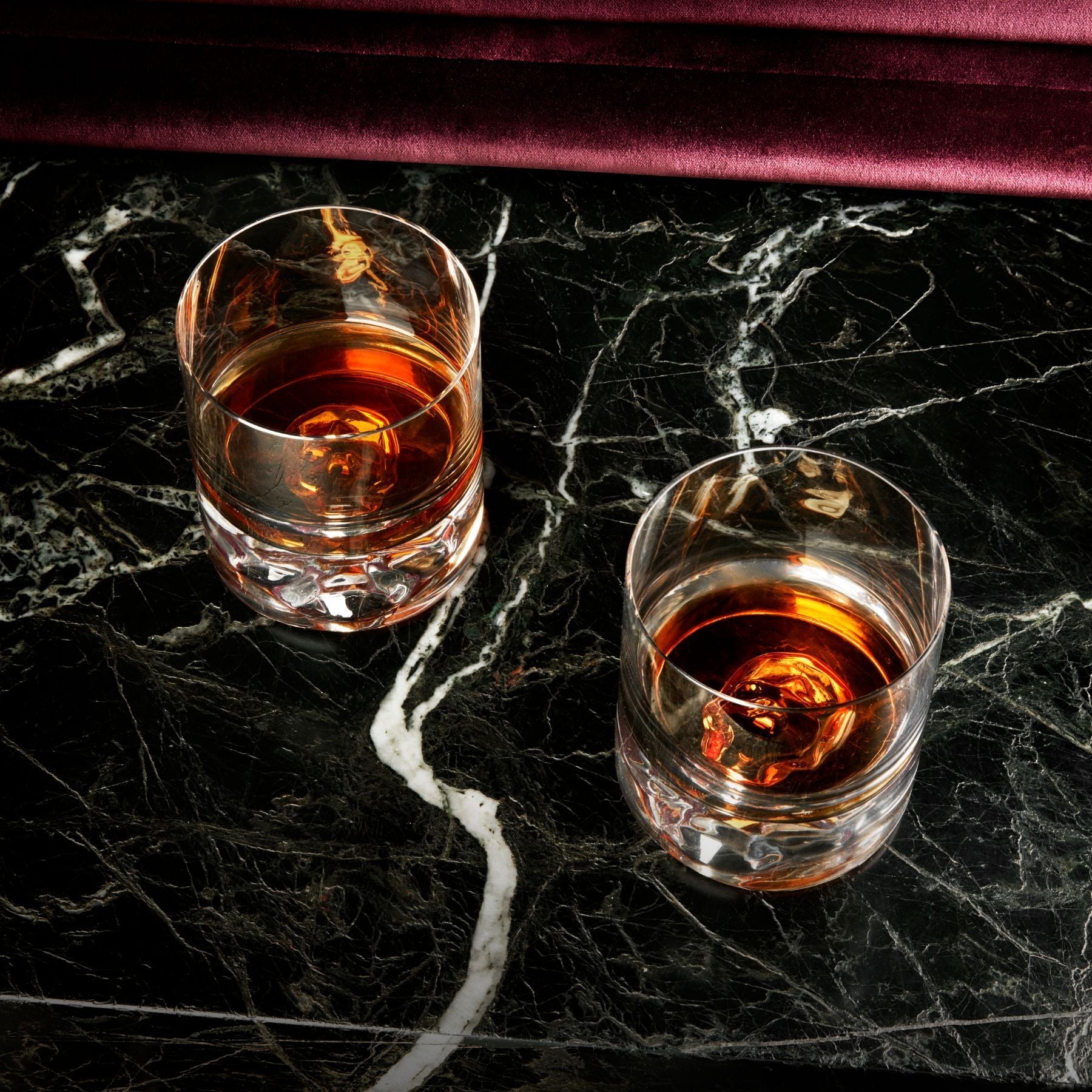 Shade Whisky Glasses | Clear Crystal | Set of 2
