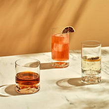 Club High Ball Glasses - Small | Clear Crystal | Set of 4