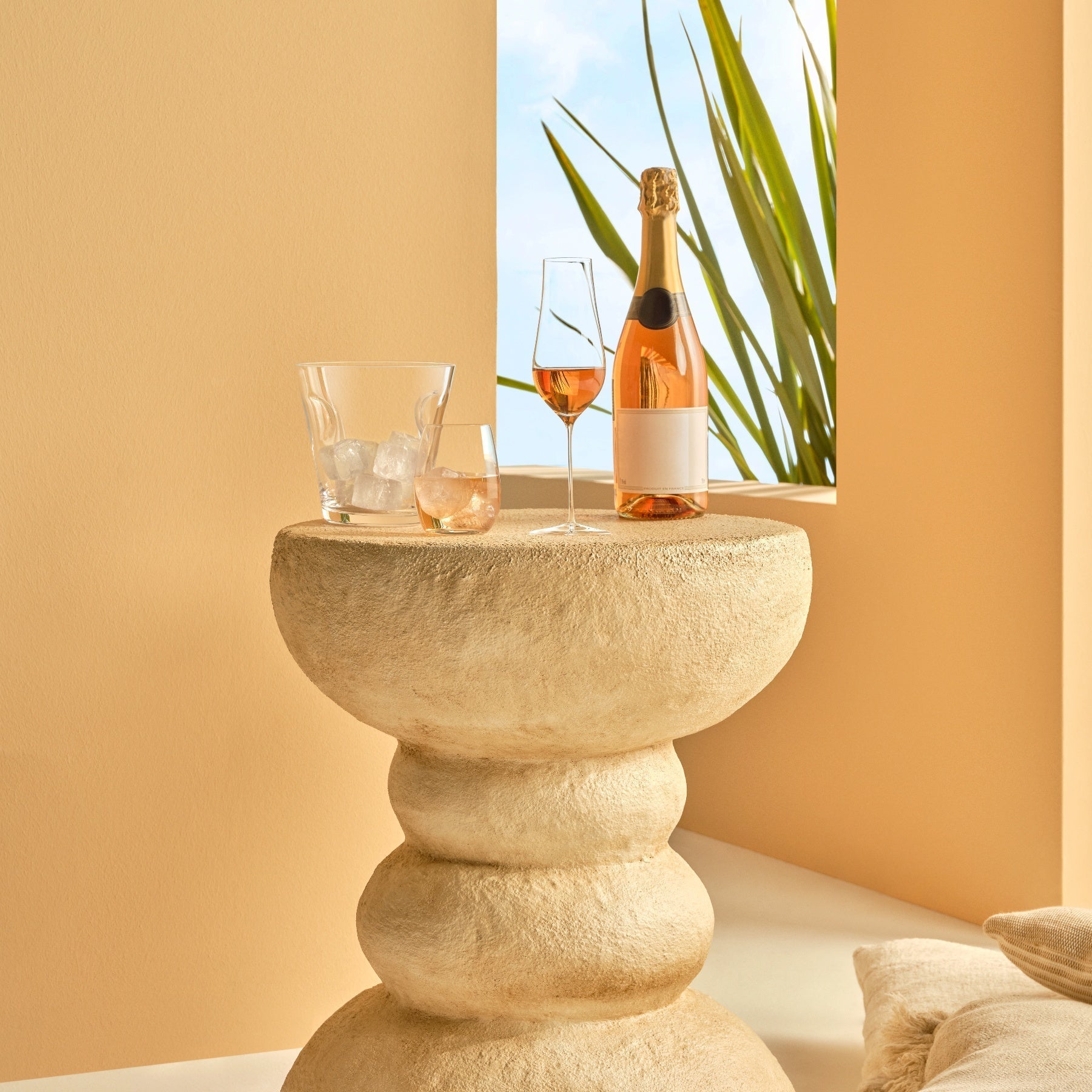 Glacier Wine Cooler | Clear Crystal