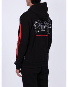 Nasaseasons | Men | Flame Logo Hoodie | Black x White