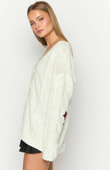 Nathan Cardigan | White