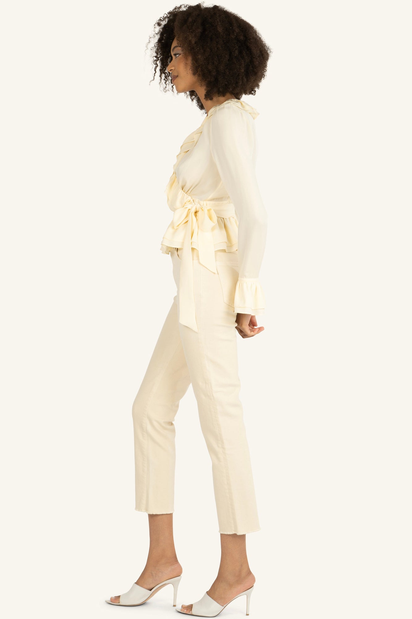 Noelle Blouse | Creme