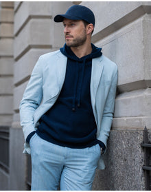 Nomad1942 | Men | Kobre Cashmere Hoodie | Midnight