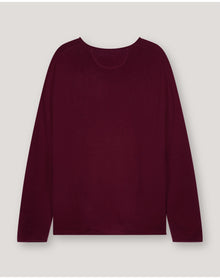 Nomad1942 | Men | Men's Crewneck Sweater - Jewel Tones | Burgundy
